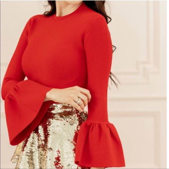 Rachel Parcell Tops - Bell Sleeve Top